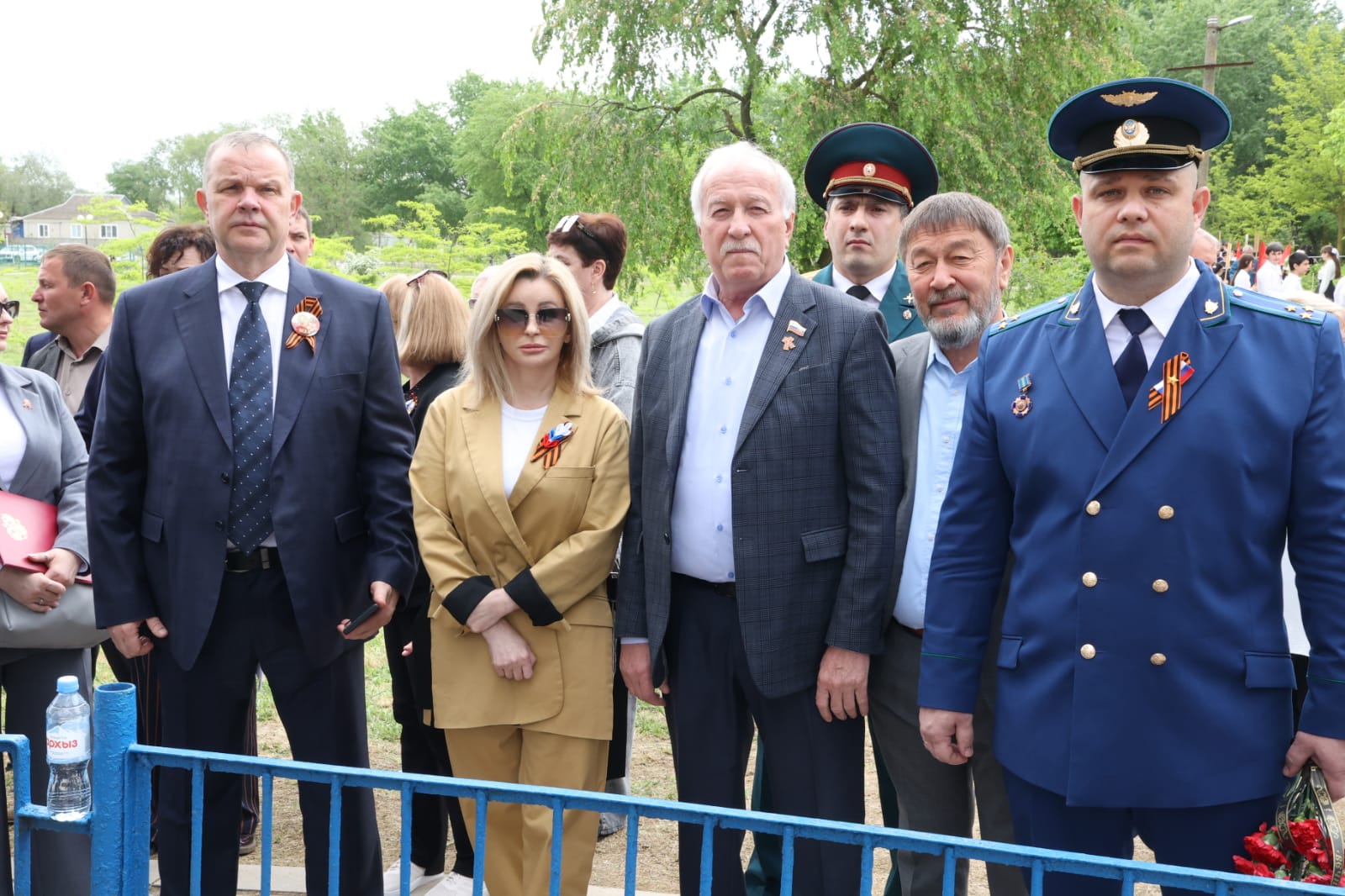 Председатель Думы Ставрополья Николай Великдань принял участие в церемонии зажжения Вечного огня в Ачикулаке