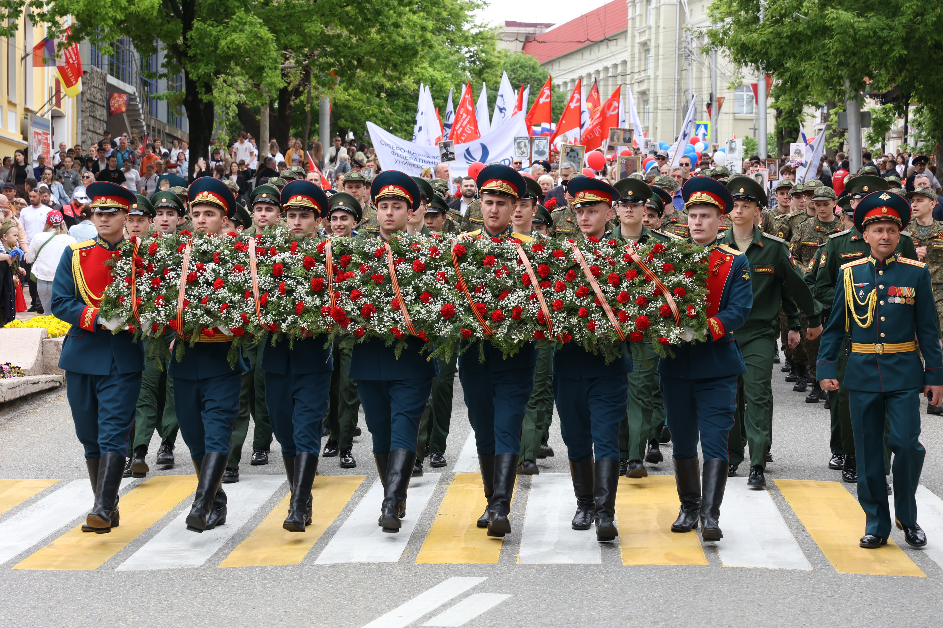 На Ставрополье встретили 80-ю годовщину Великой Победы