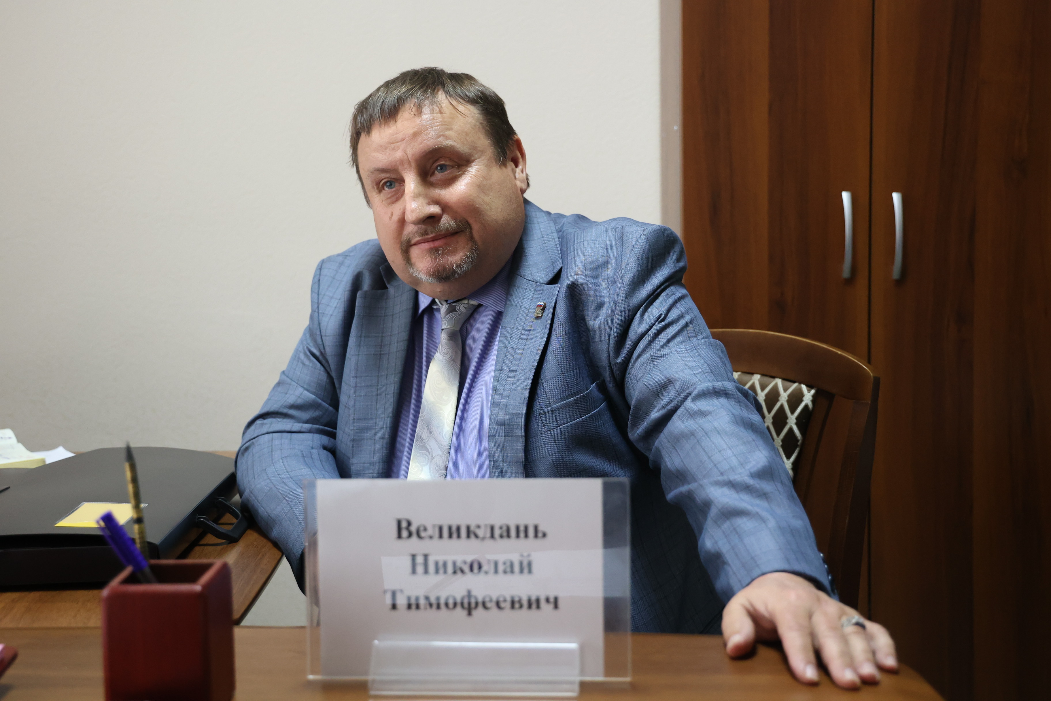 Николай Великдань провел личный прием граждан