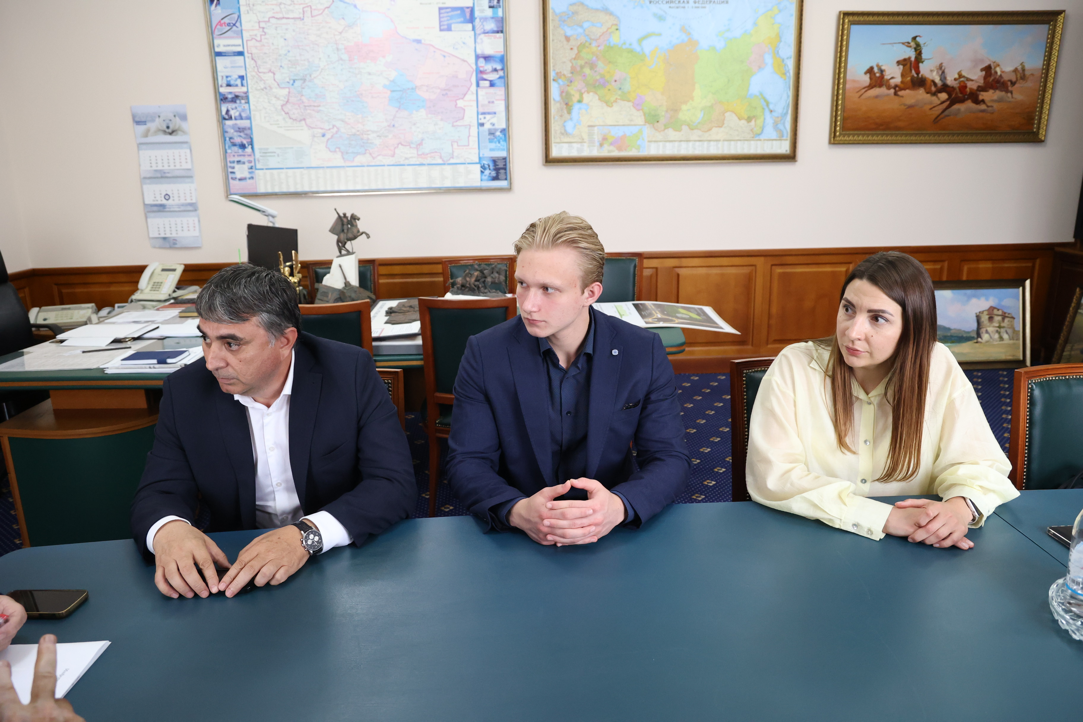 Краевую Думу посетила делегация из Республики Адыгеи