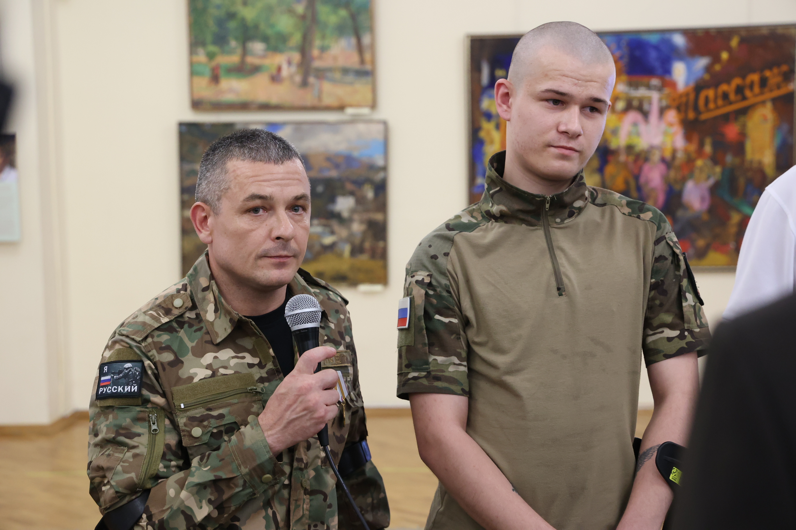 В Ставропольском краевом музее изобразительных искусств открылась выставка «Время героев»