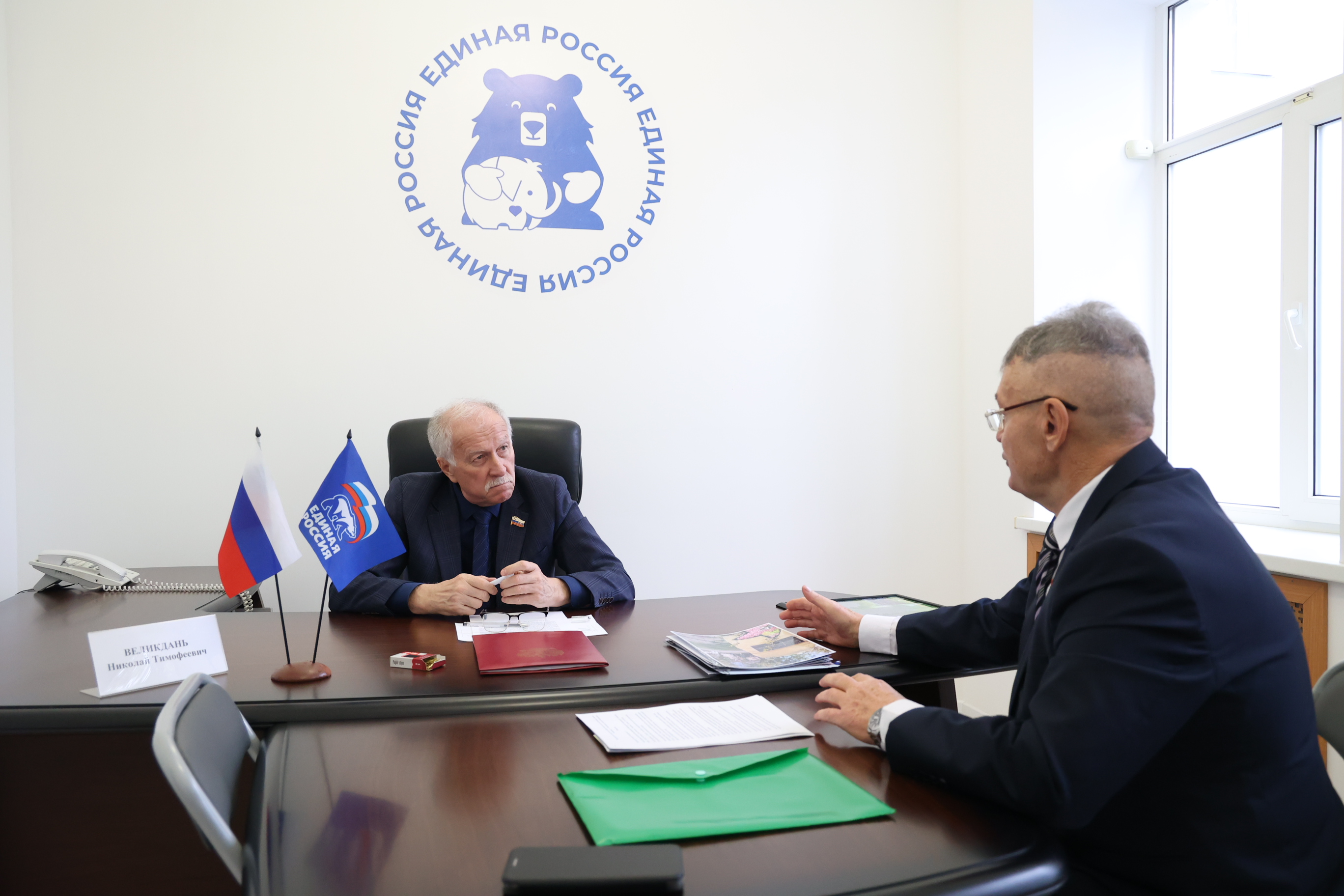 Николай Великдань провел прием граждан