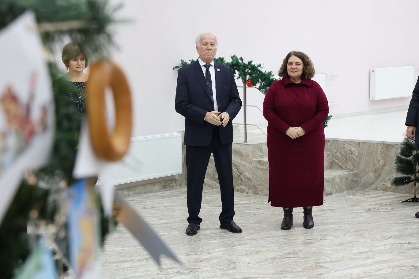 Николай Великдань открыл отремонтированный Дом культуры в селе Подлесном