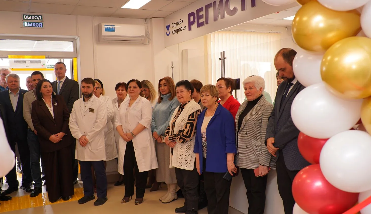 В Арзгире торжественно открыли новую районную поликлинику