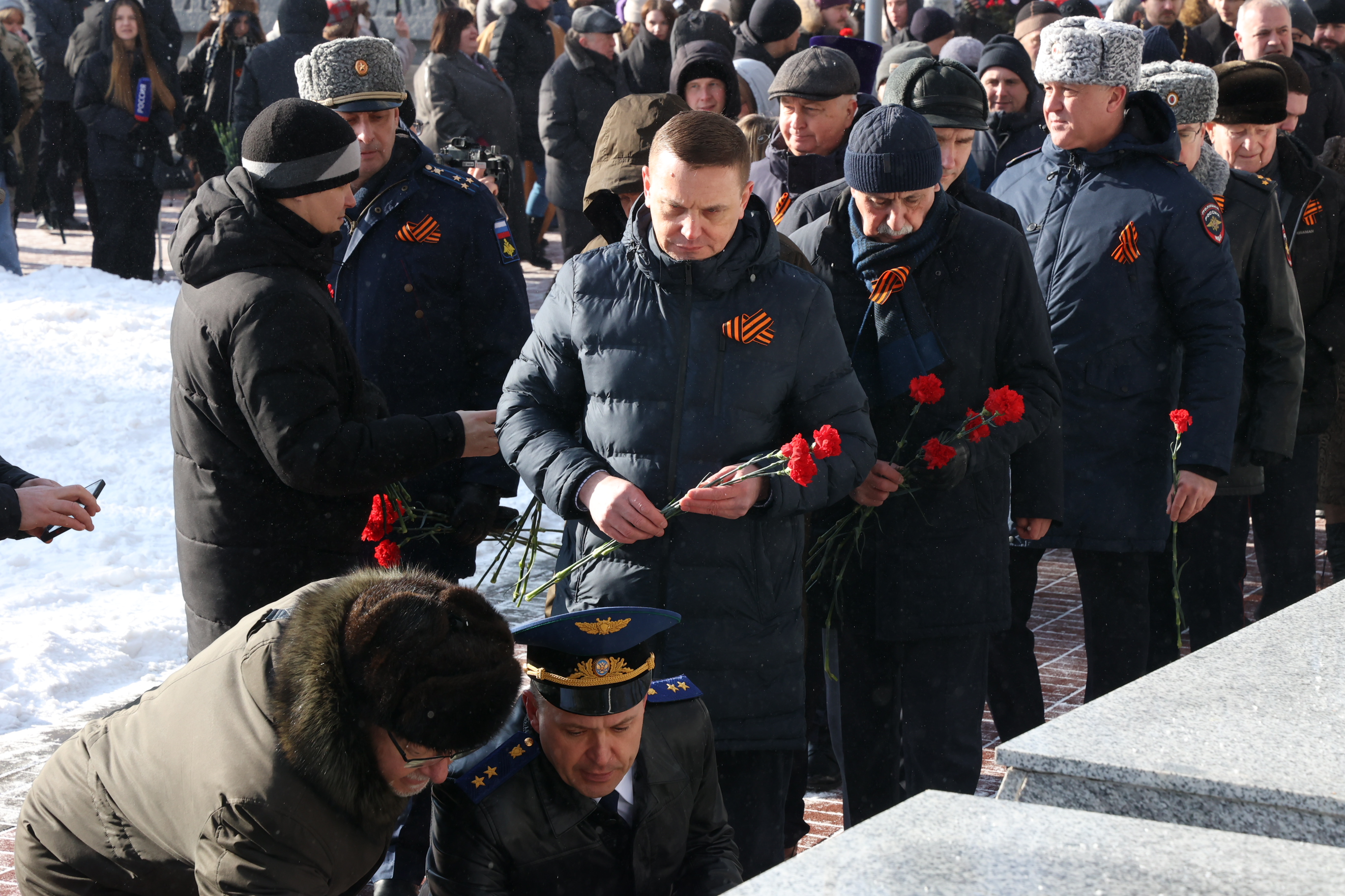 В Ставрополе отметили 83-ю годовщину со дня освобождения города от немецко-фашистских захватчиков