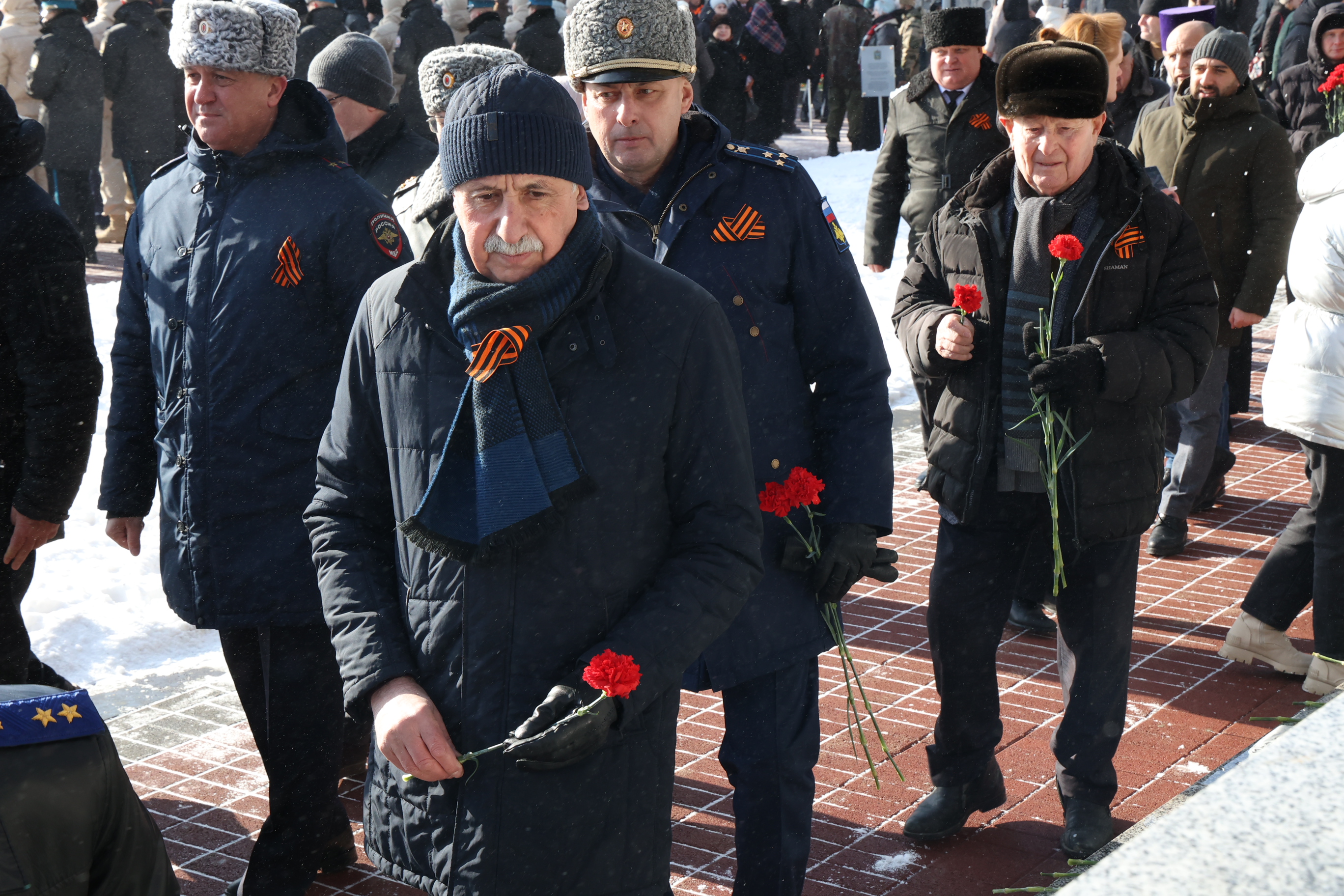 В Ставрополе отметили 83-ю годовщину со дня освобождения города от немецко-фашистских захватчиков