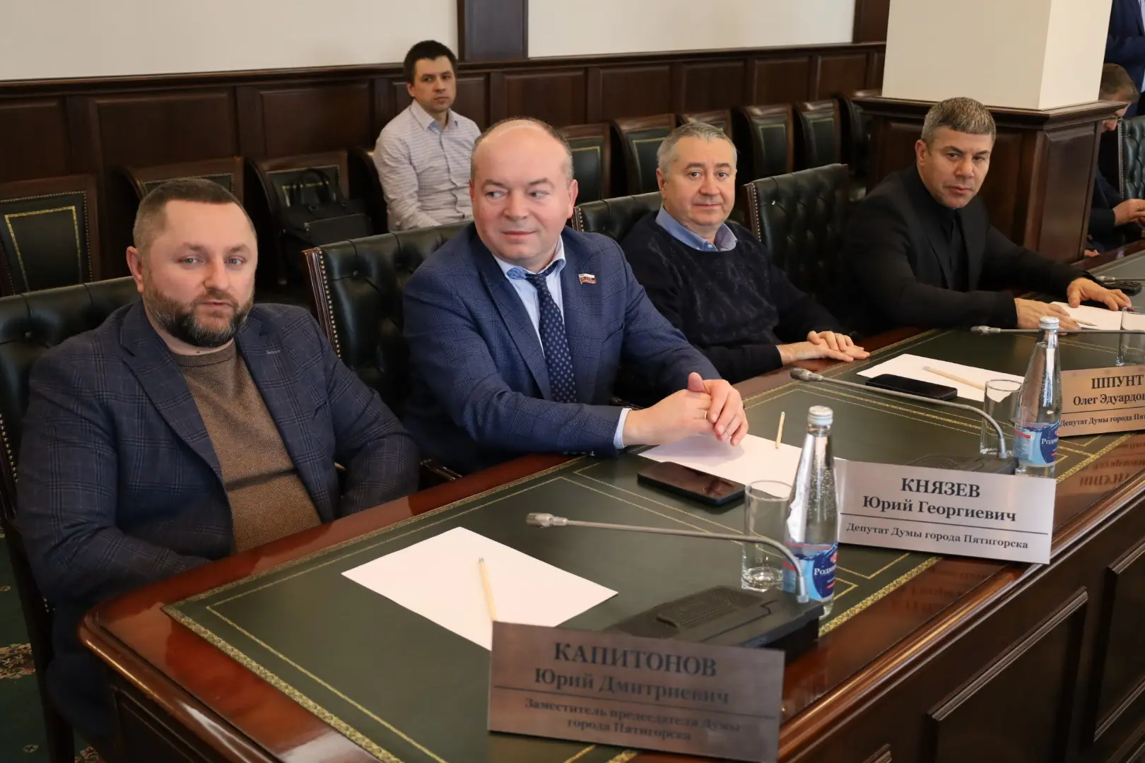 Николай Великдань провел рабочие встречи с депутатами Железноводска, Лермонтова и Пятигорска