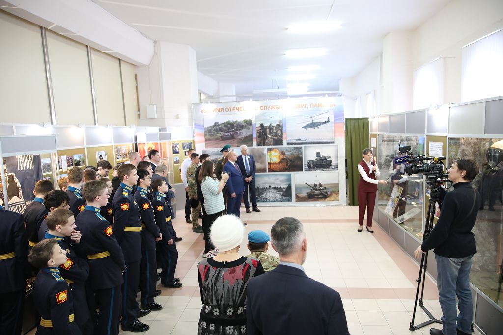 Депутаты Думы Ставропольского края стали участниками открытия выставки «Во имя Отечества: служба, подвиг, память»