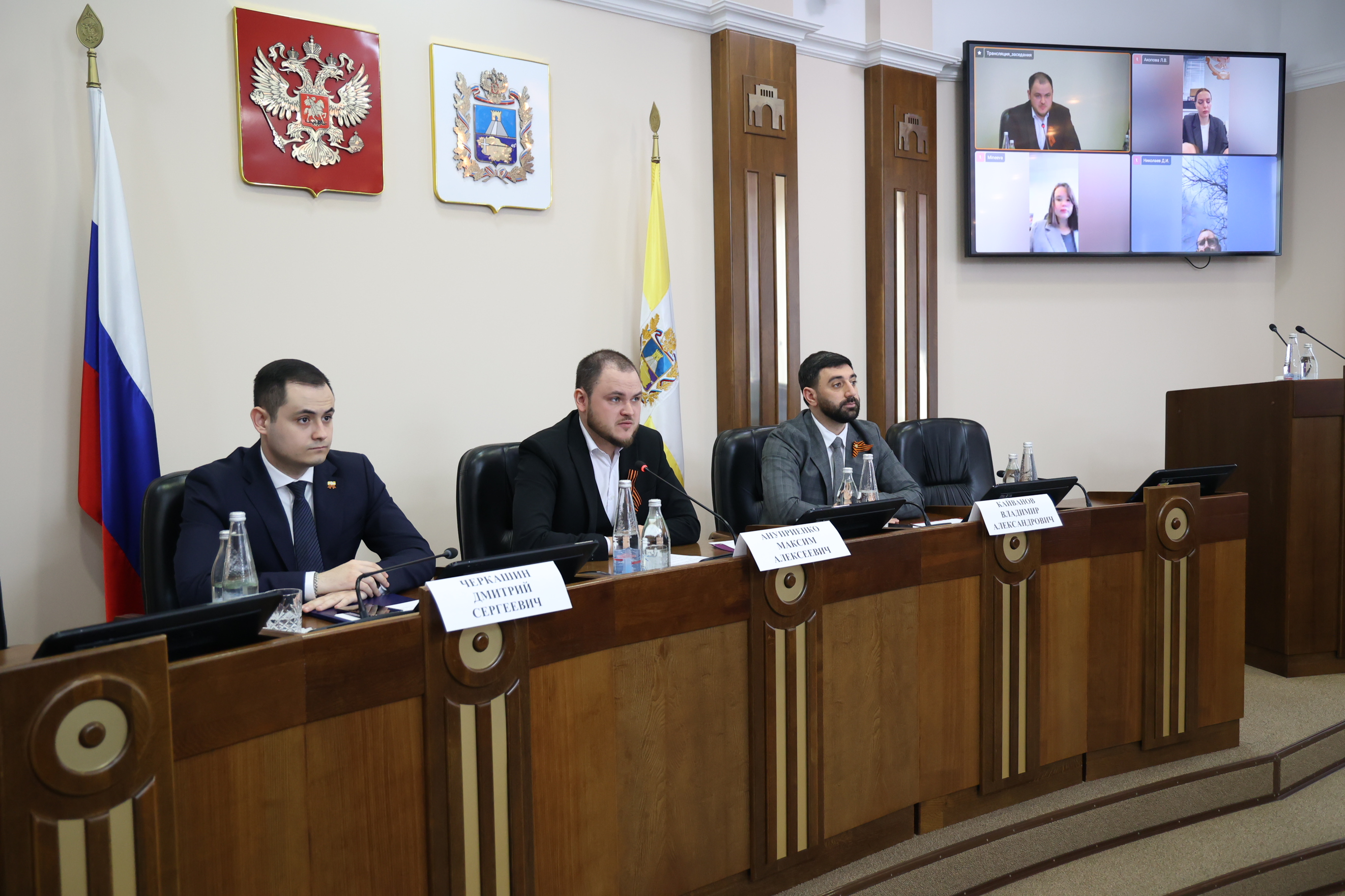 В Молодежном парламенте Ставрополья подвели итоги работы и рассмотрели новую законотворческую инициативу