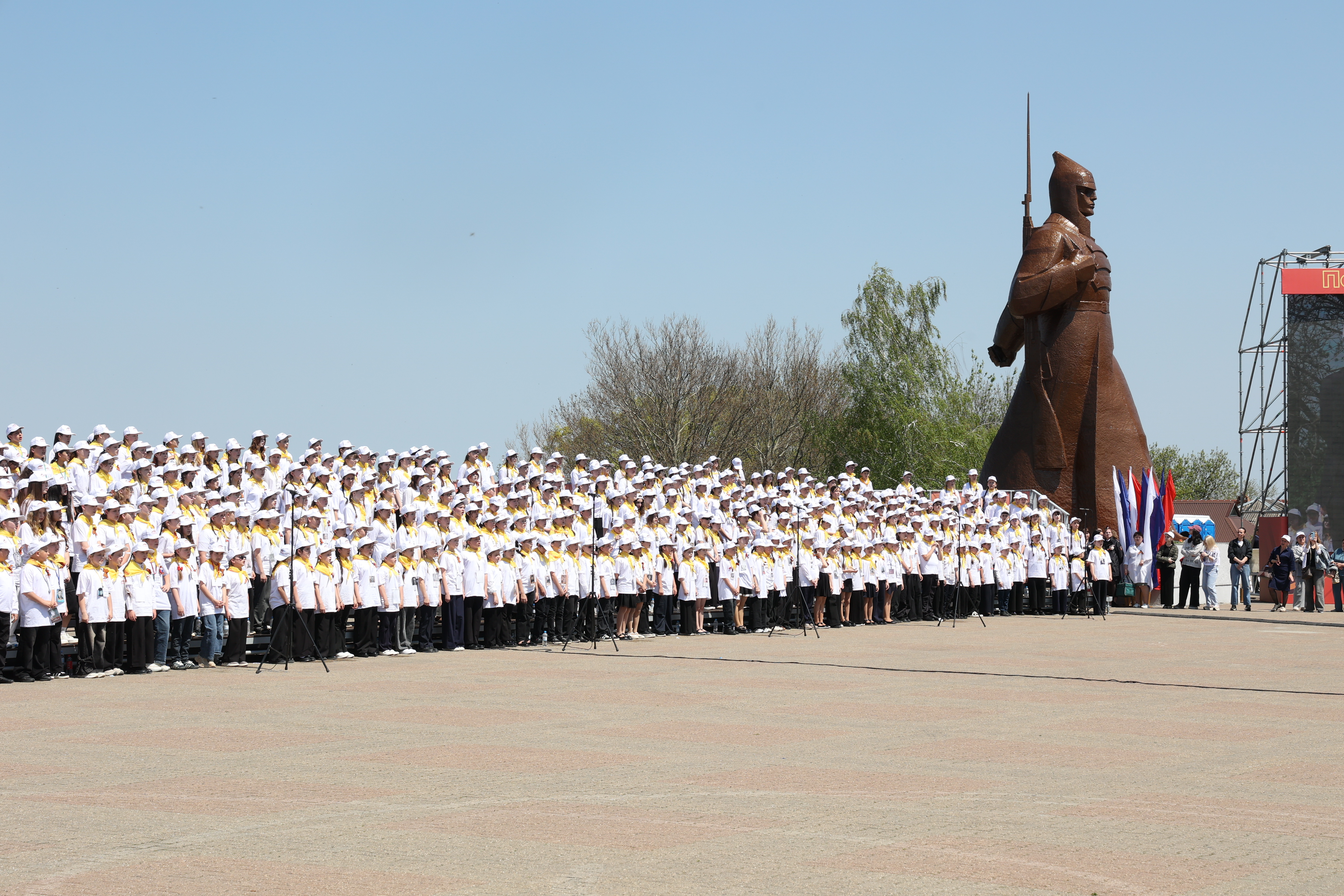На Ставрополье прошел Парад Победы