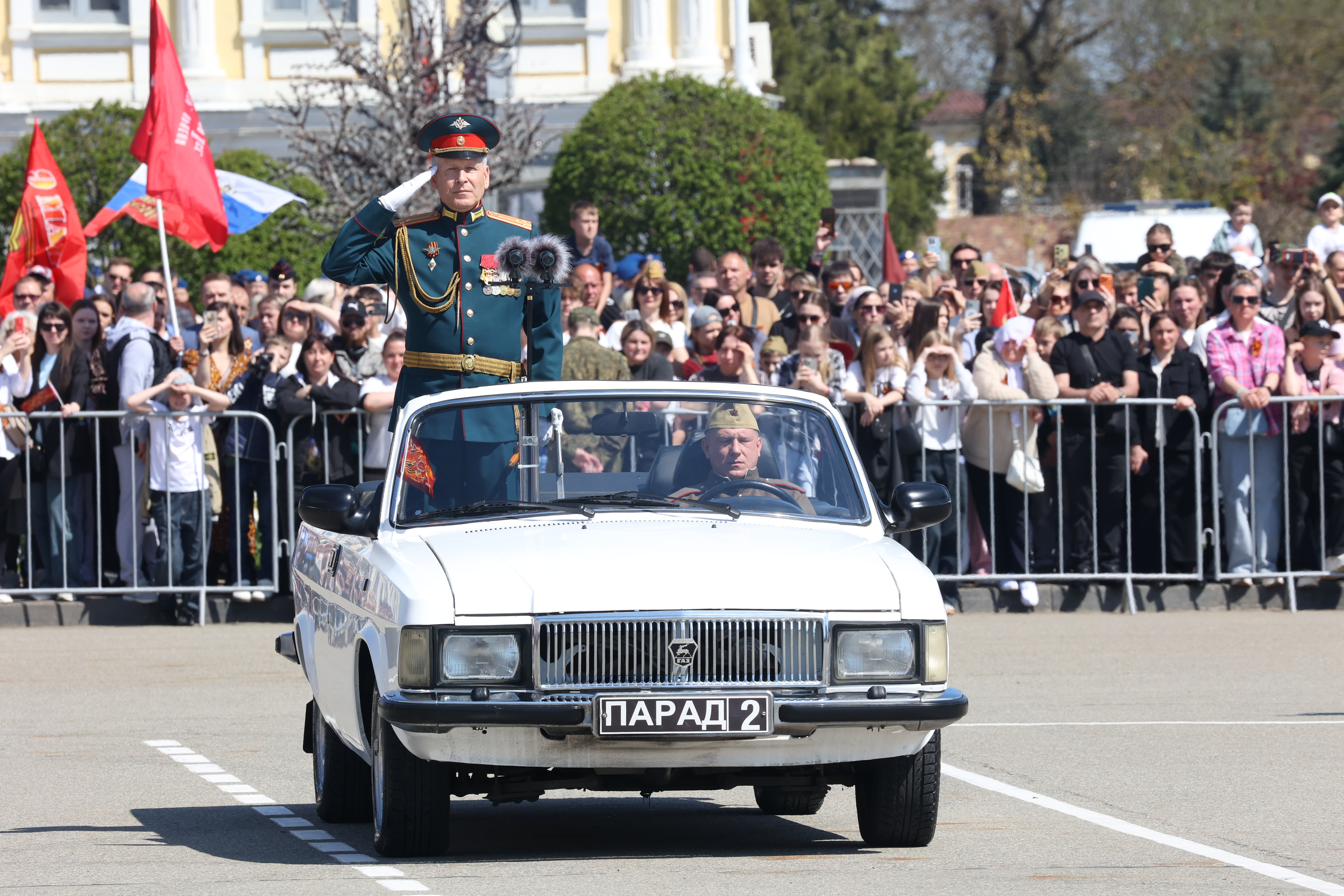 На Ставрополье прошел Парад Победы