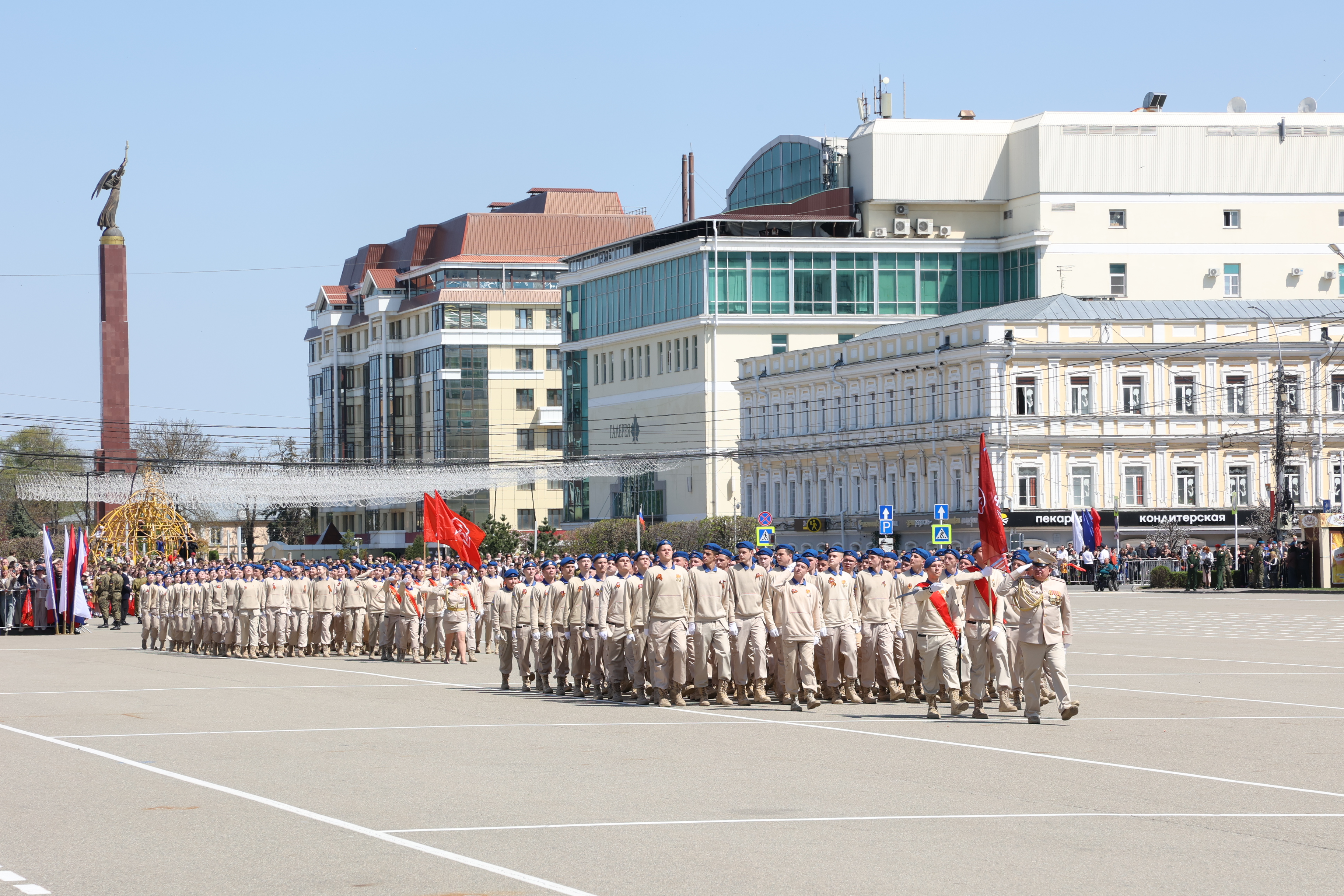 На Ставрополье прошел Парад Победы
