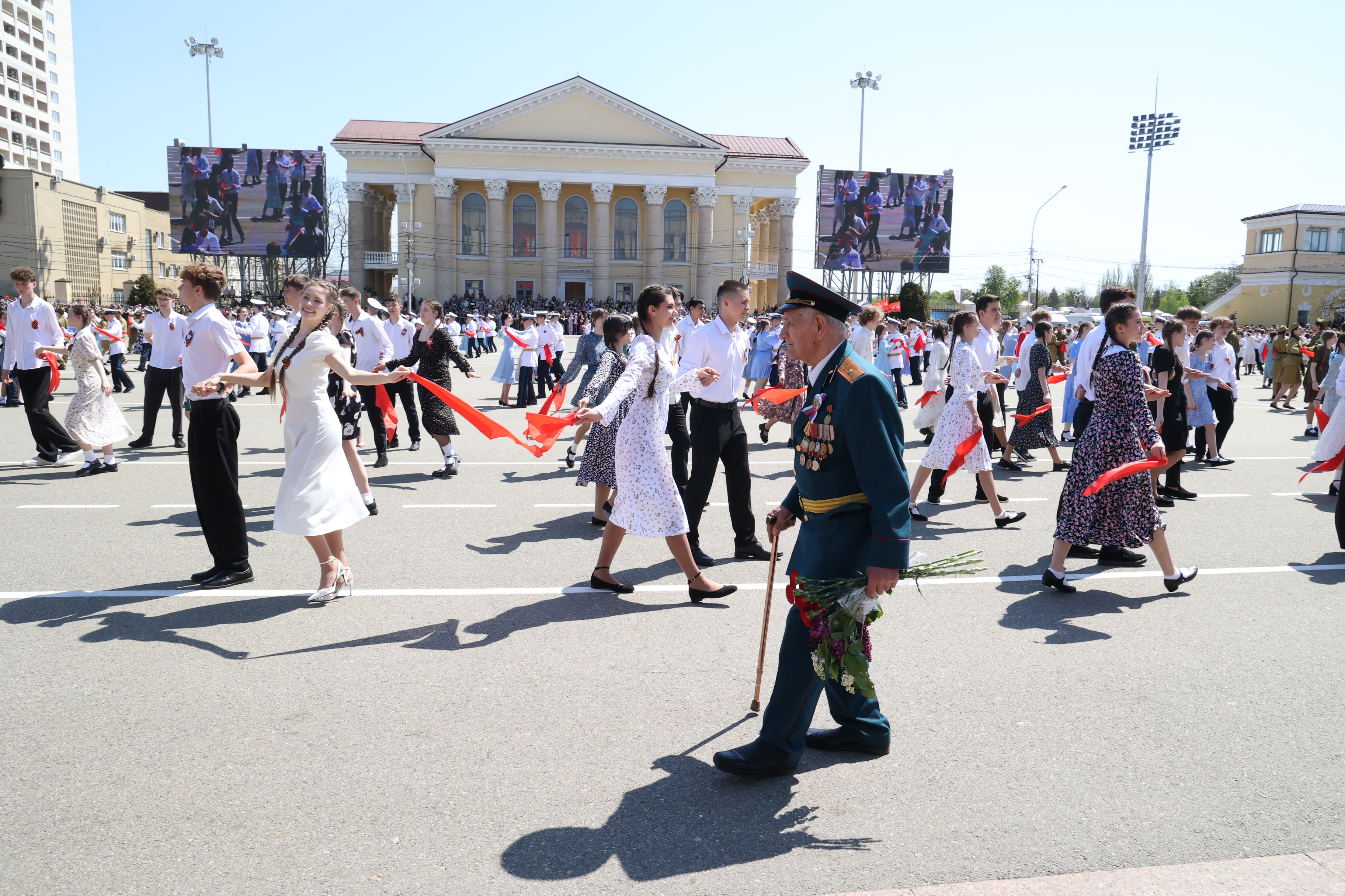 На Ставрополье прошел Парад Победы