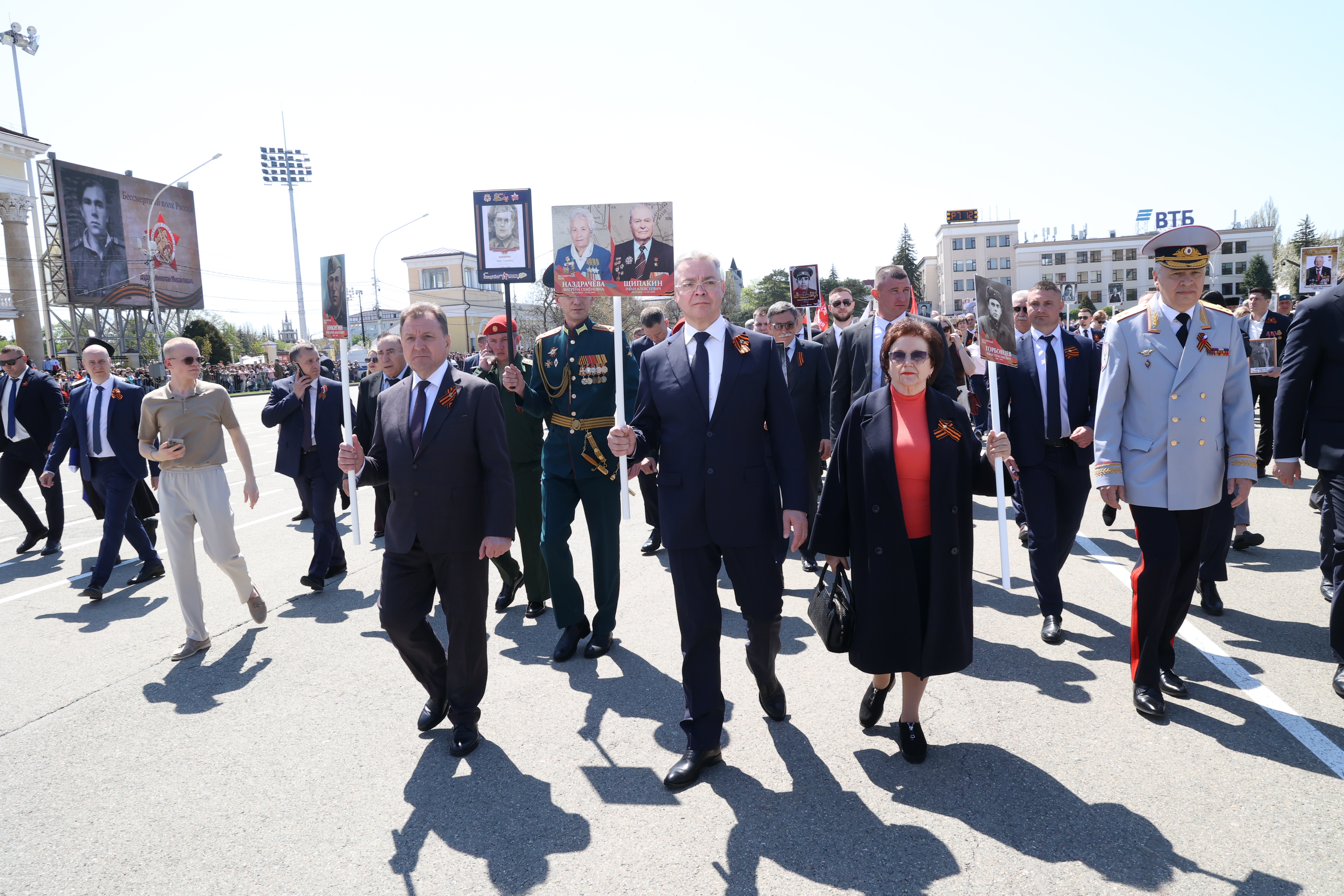 На Ставрополье прошел Парад Победы