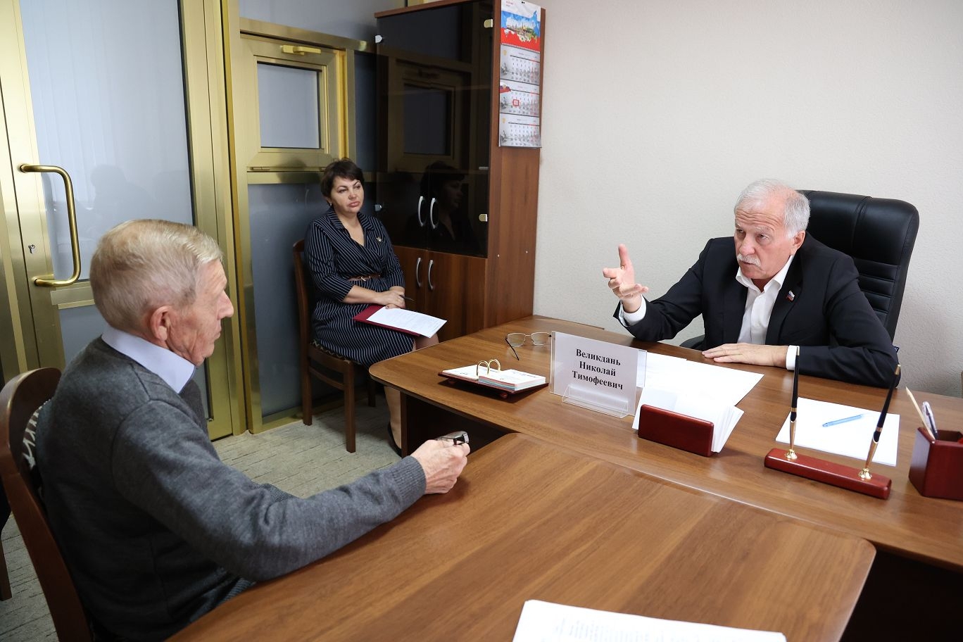 Николай Великдань провел прием граждан