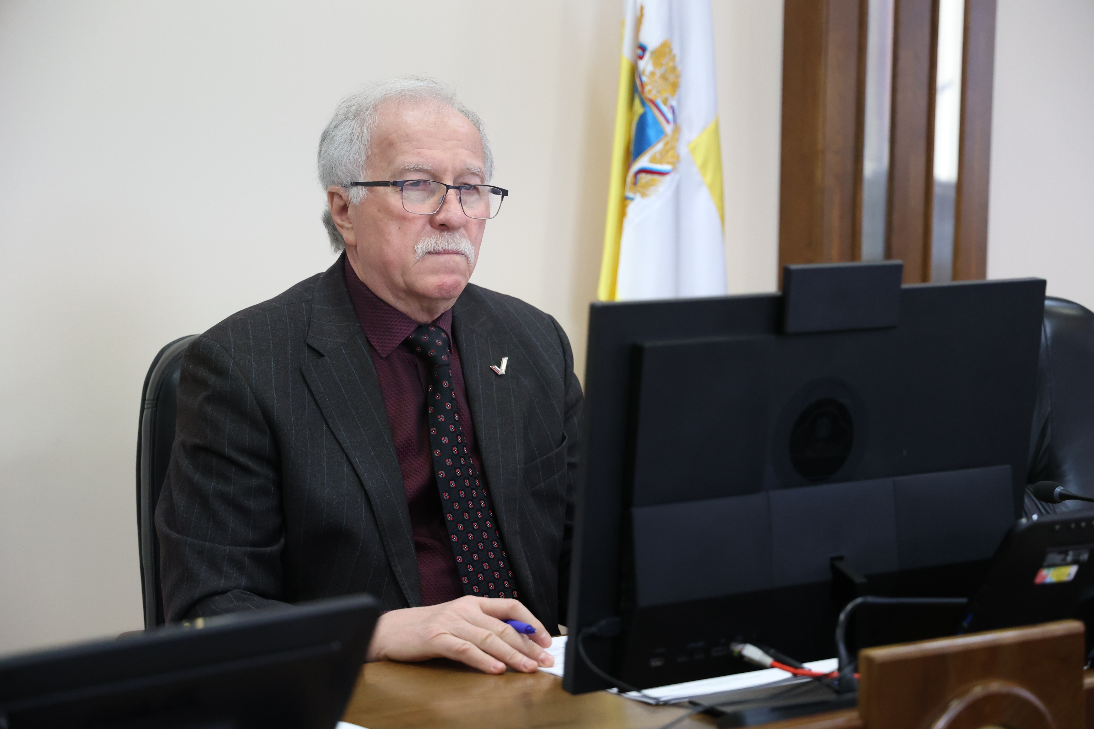Председатель Думы Николай Великдань отметил высокую активность ставропольцев на выборах Президента России