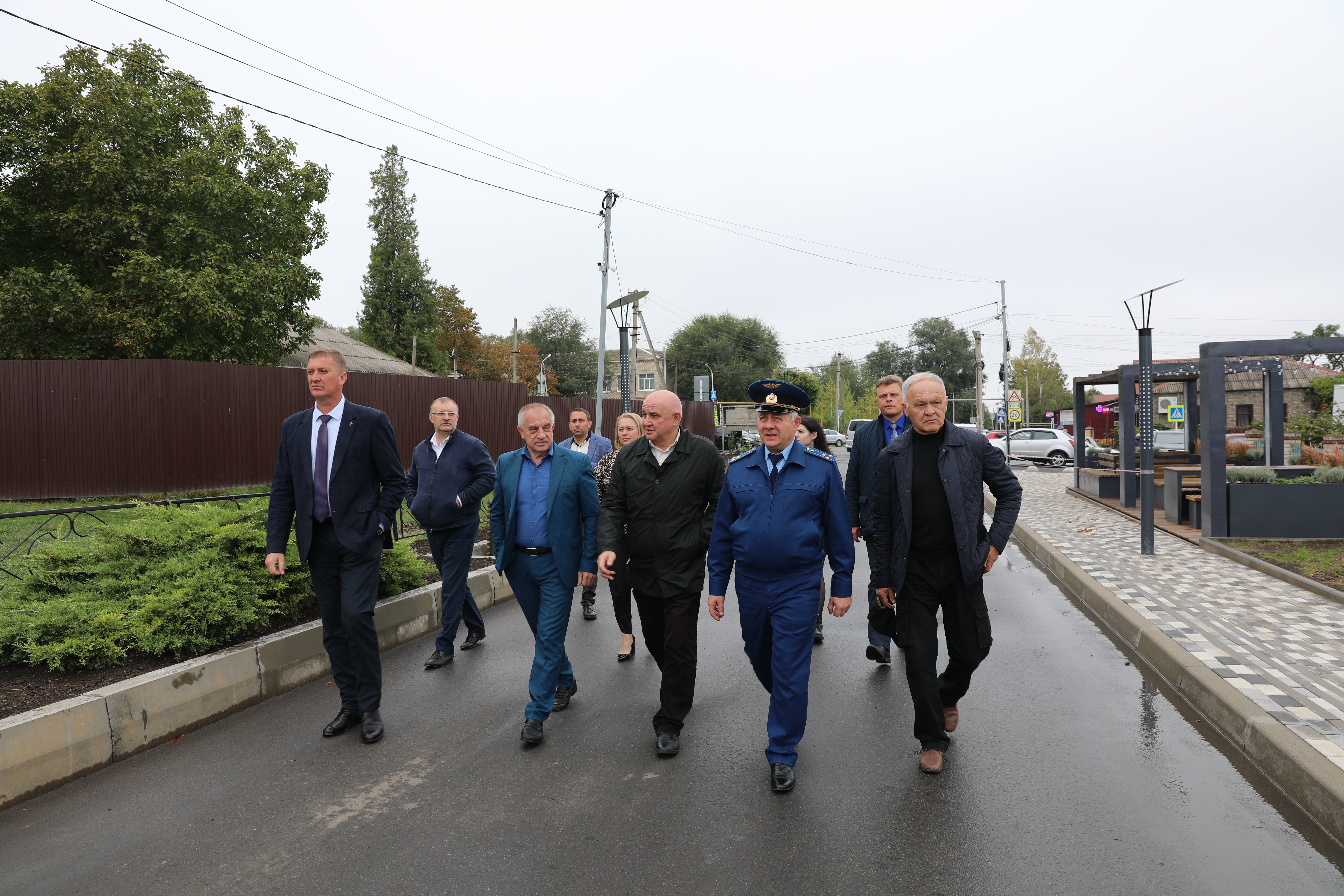 В станице Староизобильной появилось новое пространство  для отдыха жителей