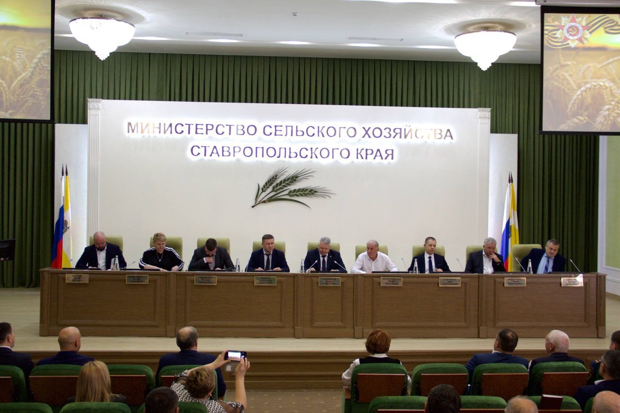 Председатель аграрного комитета краевой Думы принял участие в заседании итоговой коллегии Минсельхоза Ставрополья