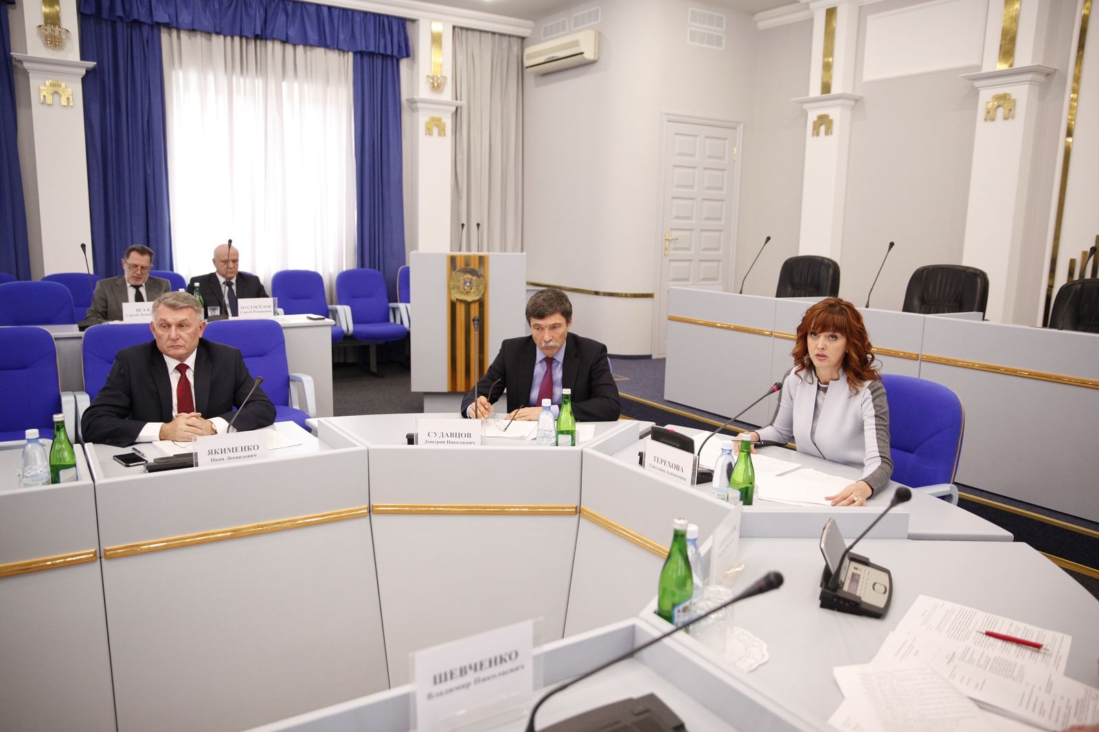 Подготовка к заседанию Думы