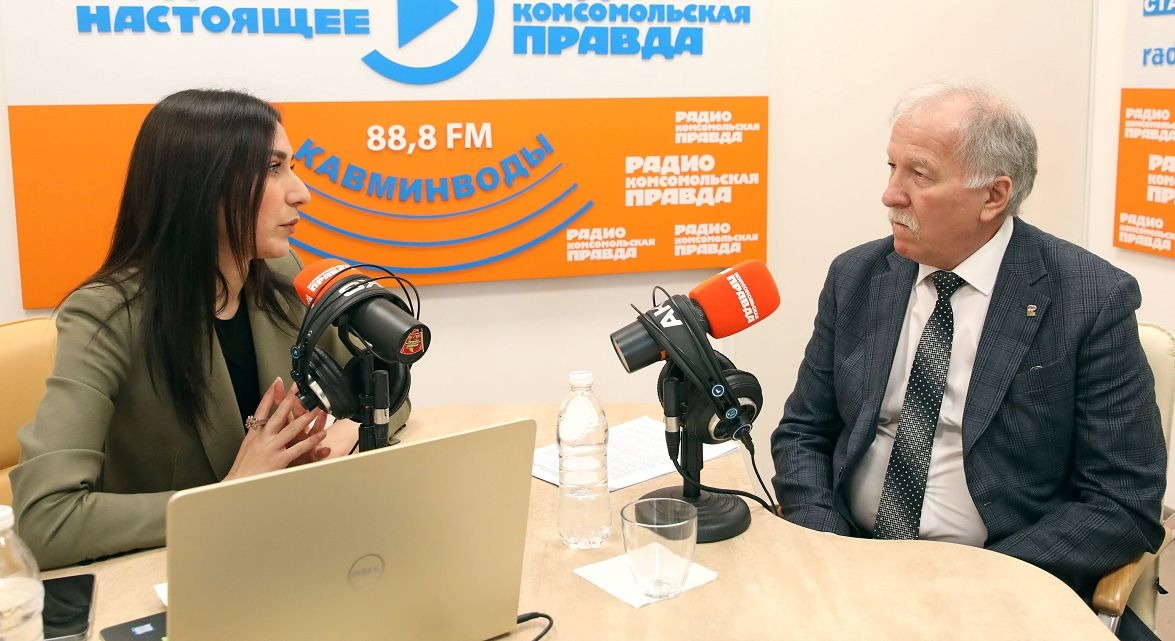 Николай Великдань в эфире радио «Комсомольская правда»
