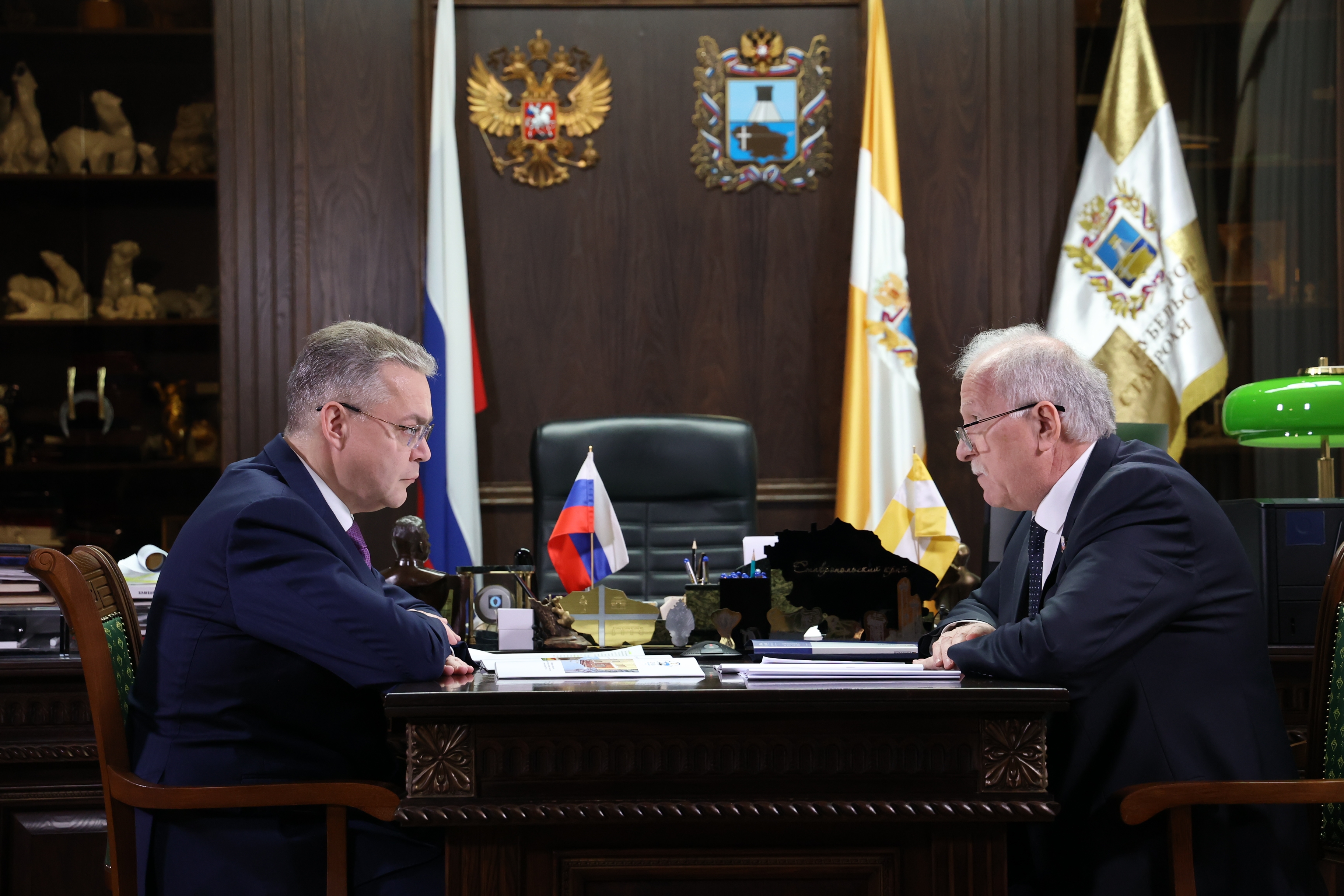 Николай Великдань рассказал Губернатору об исполнении наказов жителей края