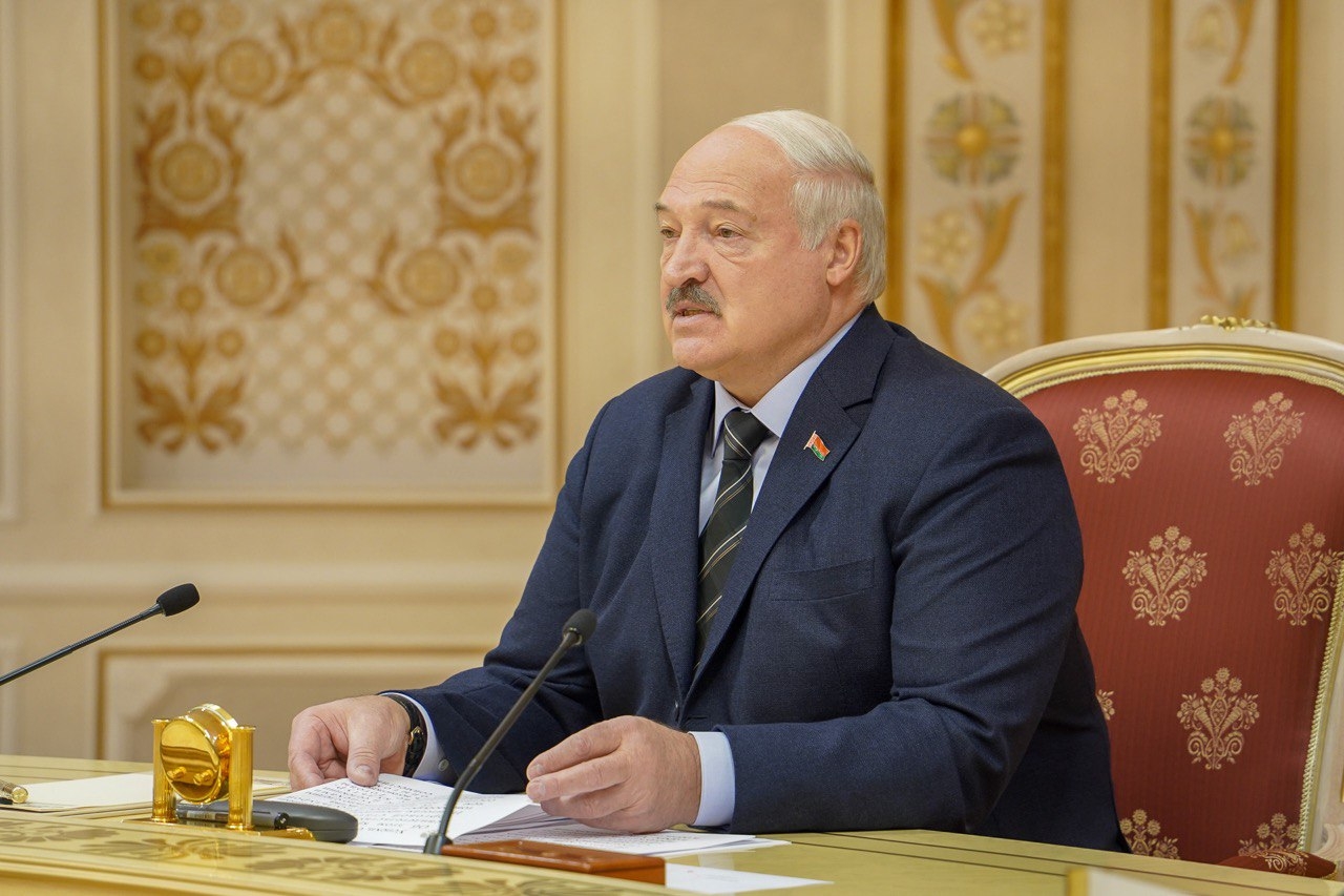 Рабочая встреча с Президентом Республики Беларусь Александром Лукашенко