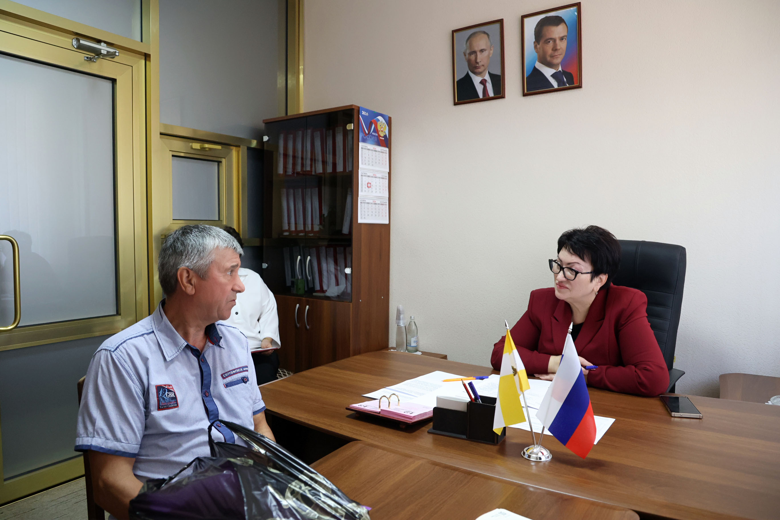 Любовь Маковская провела прием граждан