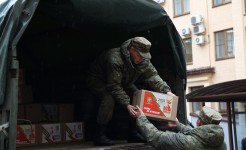 Депутаты Думы Ставрополья отправили гуманитарный груз бойцам 247-го полка