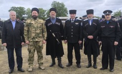 Олдак Александр принял участие в казачьем мероприятии «День старика»