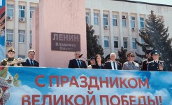 Александр Сидорков принял участие в митинге, посвященном Дню Победы