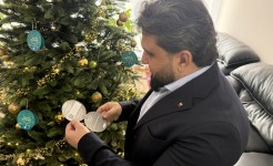 Жаник Гончаров принял участие в акции «Ёлка желаний»