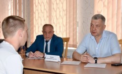 Александр Сидорков провел прием граждан